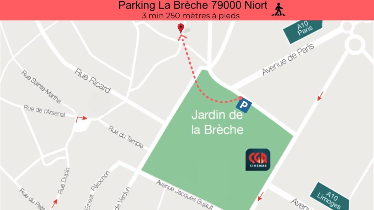 Niort - Hyper-Centre - Appartements En Duplex Ou Triplex - Wifi Fibre - Nouveau Екстериор снимка